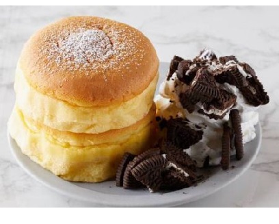 【W】オレオクリームスフレパンケーキ（2個） - しっとりパンケーキ 恋するスフレ Pancake Souffle - ARM’S Delistation「アームスデリステーション」